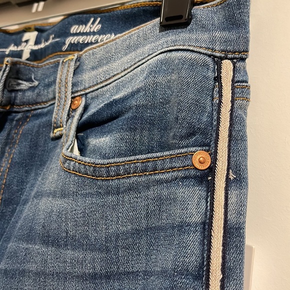 🌟NWT🌟 7 For All Mankind Ankle Skinny Gwenevere size 28! - Picture 3 of 10